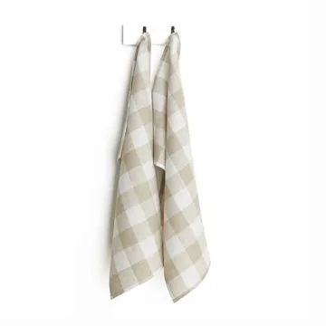 Solino Home Linen Kitchen Towels Set of 2 for Kitchen Elegance