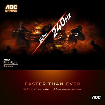 AOC 27" Curved Gaming Monitor - Ultra-Fast Performance