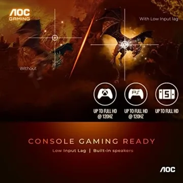 AOC 27" Curved Gaming Monitor - Ultra-Fast Performance