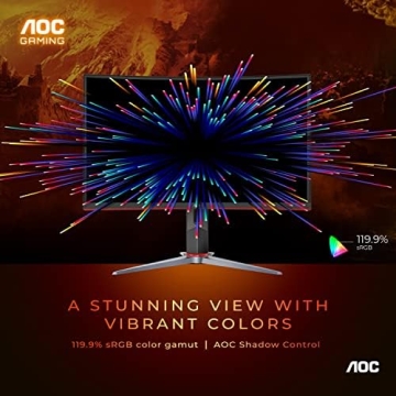 AOC 27" Curved Gaming Monitor - Ultra-Fast Performance
