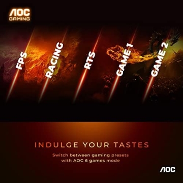 AOC 27" Curved Gaming Monitor - Ultra-Fast Performance