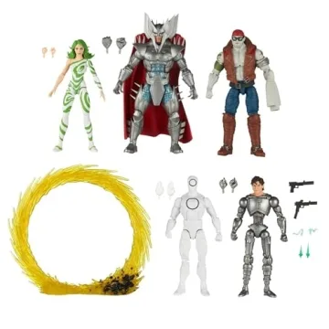 Marvel Hasbro Legends Series: X-Men Villains, 60th Anniversary Action Figure Set, 6 inch Action Figu...