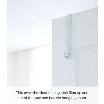 Stylish Yamazaki Over The Door Hooks - Folding Coat Rack