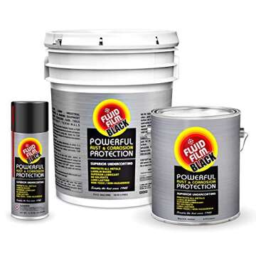 Fluid Film Black Non-Aerosol Anti-Rust Coating for All Metals