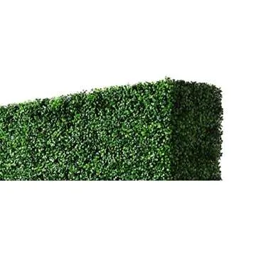 AGPL Artificial Boxwood Hedge Wall with Mobile Planter