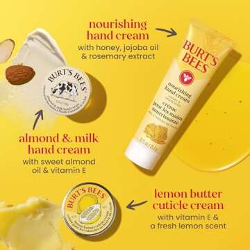 Burt's Bees Tips and Toes Kit – 6 Travel Size Skincare Essentials