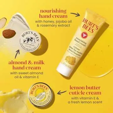 Burt's Bees Tips and Toes Kit – 6 Travel Size Skincare Essentials