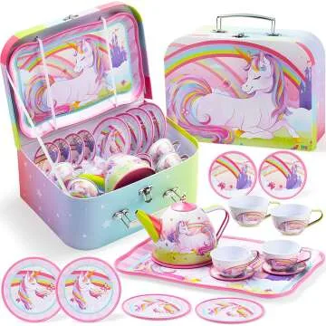 Unicorn Tea Set for Girls - Tea Party Play Toy