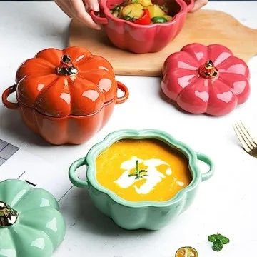 Charming Pumpkin Serving Bowl for All Occasions