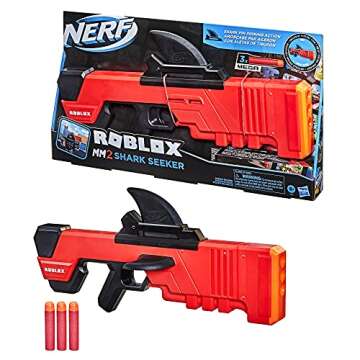 Nerf Roblox MM2 Shark Seeker Blaster - Exclusive Virtual Item
