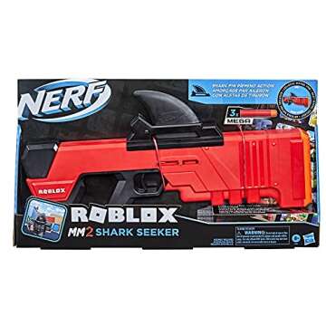 Nerf Roblox MM2 Shark Seeker Blaster - Exclusive Virtual Item