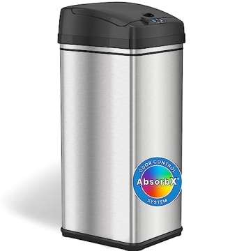 iTouchless Automatic Trash Can with Motion Sensor