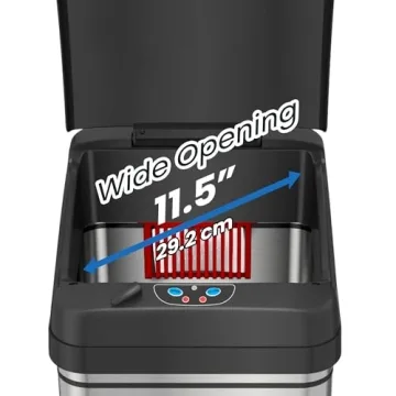 iTouchless Automatic Trash Can with Motion Sensor