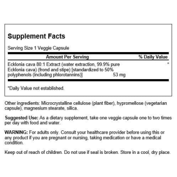 Swanson Ecklonia Cava Extract 53mg for Radiant Health