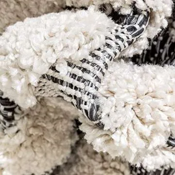 Well Woven Bellagio Chiara Tribal Moroccan Grey Flat-Weave 5'3" x 7'3" Area Rug