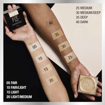 Maybelline Fit Me Loose Setting Powder, Face Powder Makeup & Finishing Powder, Light Medium, 1 Count