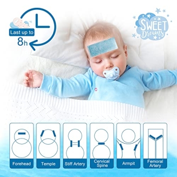 Kid Fever Patch Cool Relief for Kids & Adults 20 Count