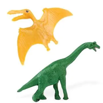 Safari Ltd. Dinos Fun Pack - Mini Figures of Dinosaurs - Educational Toy Set for Boys, Girls, and Kids Ages 5+