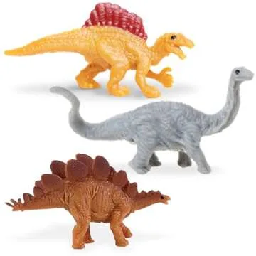 Safari Ltd. Dinos Fun Pack - Mini Figures of Dinosaurs - Educational Toy Set for Boys, Girls, and Kids Ages 5+