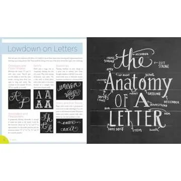 The Complete Book of Chalk Lettering: Create and Develop Your Own Style - INCLUDES 3 BUILT-IN CHALKBOARDS