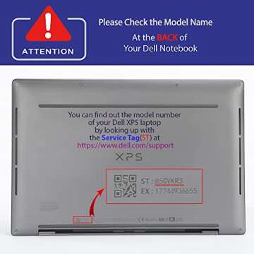 mCover Case ONLY Compatible for 2022~2023 13.4" Dell XPS 13 Plus 9320 non-2-in-1 Series Traditional Notebook Computers(NOT Fitting Other Dell Models) - Aqua