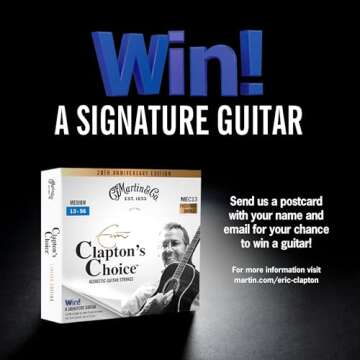 Martin Clapton's Choice Anniversary Strings Light Gauge