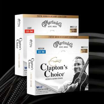 Martin Clapton's Choice Anniversary Strings Light Gauge
