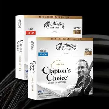 Martin Clapton's Choice Anniversary Strings Light Gauge