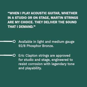 Martin Clapton's Choice Anniversary Strings Light Gauge