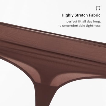 INLYRIC Women's Inbarely Soft Thong for All-Day Comfort