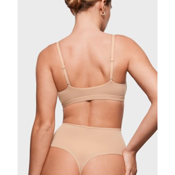 INLYRIC Women's Inbarely Soft Thong for All-Day Comfort