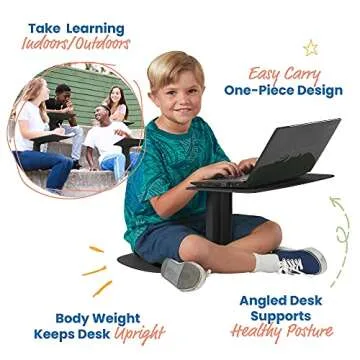 ECR4Kids Portable Lap Desk - Flexible Seating Solution