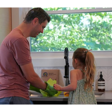 Natural Sponge Cloths Eco-Friendly Reusable Super Absorbent