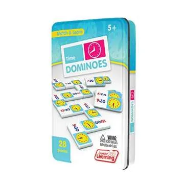 Junior Learning JL486 Time Dominoes Small