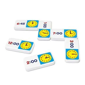 Junior Learning JL486 Time Dominoes Small
