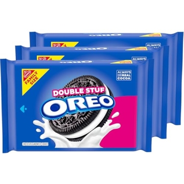 OREO Double Stuf Chocolate Cookies Family Pack