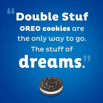 OREO Double Stuf Chocolate Cookies Family Pack