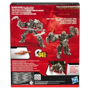 Transformers Rise of the Beasts Action Figure 8.5 Inch Apelinq