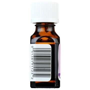 Aura Cacia 100% Pure Lavender Essential Oil GC/MS Tested for Purity 15 ml (0.5 fl. oz.) Lavandula an...