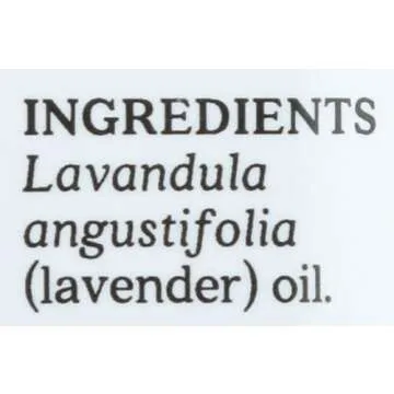 Aura Cacia 100% Pure Lavender Essential Oil GC/MS Tested for Purity 15 ml (0.5 fl. oz.) Lavandula angustifolia