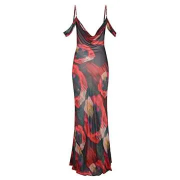 Elegant Sleeveless Maxi Dress for Women - Party Ready Style