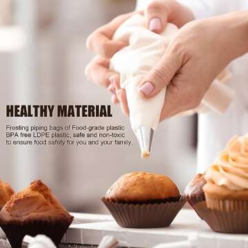 Ultimate Piping Bags and Tips Set for Cake Decorating