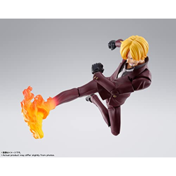 TAMASHII NATIONS One Piece Sanji Action Figure - S.H.Figuarts