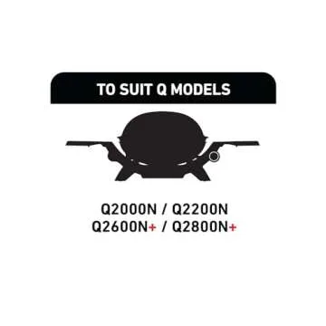 Weber Q Half Griddle Fits Q 2800N+ Grill - Versatile Cooking Tool