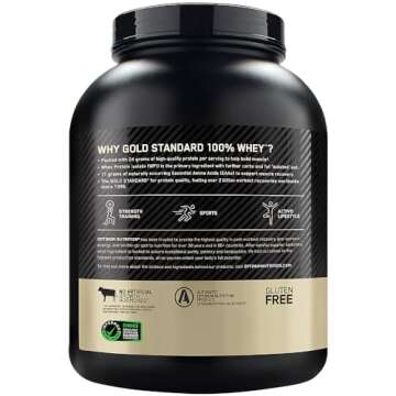 Optimum Nutrition Gold Standard Whey Protein Powder - Chocolate