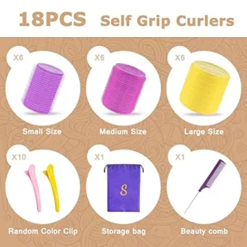 Sungenol Hair Roller Set for Perfect Curls at Home