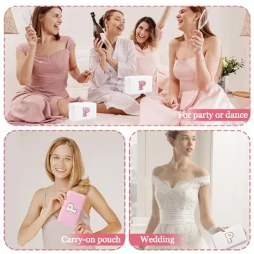 Personalized Glitter Makeup Bag for Women and Teens