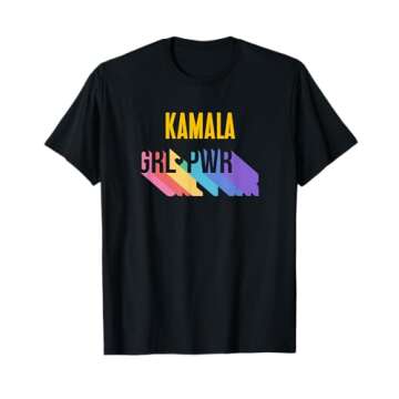 Kamala Harris Girl Power Vintage Style T-Shirt