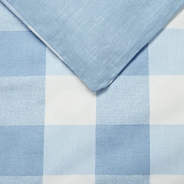 Laura Ashley Twin Duvet Cover Set - Cotton Reversible Bedding