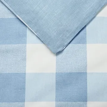 Laura Ashley Twin Duvet Cover Set - Cotton Reversible Bedding